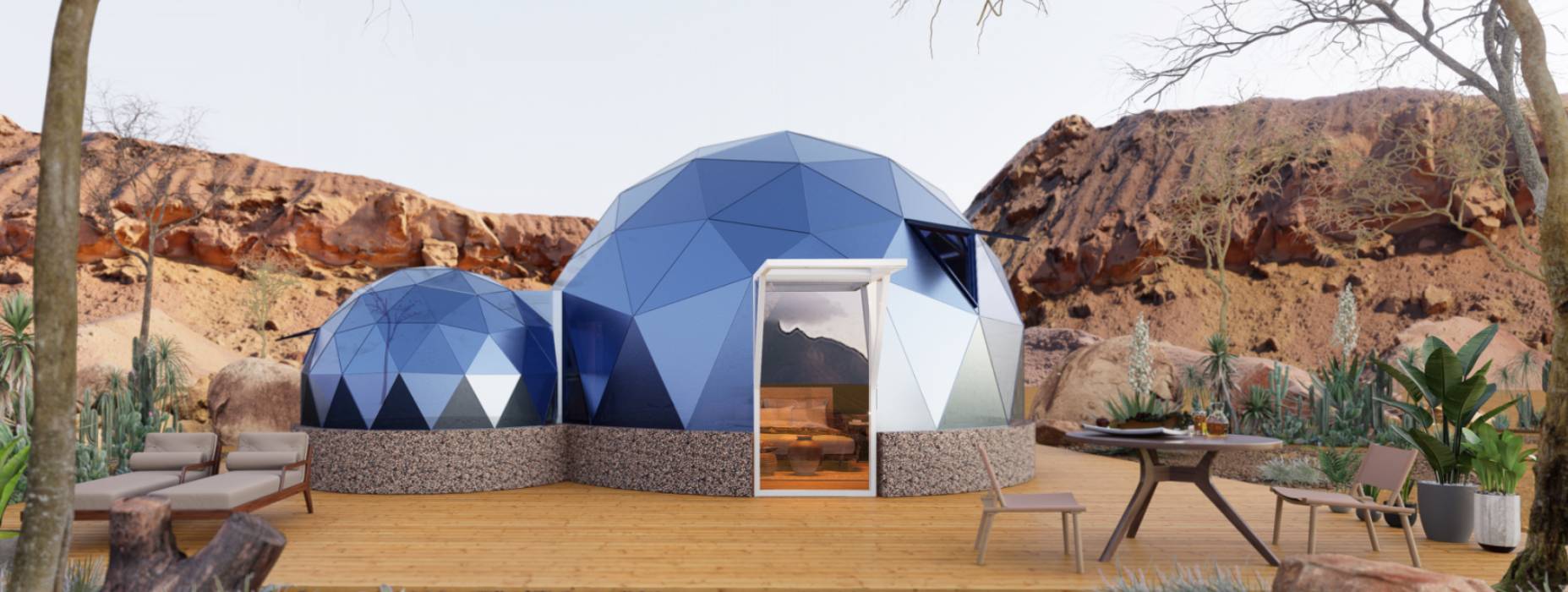 莱阳市球形智能光伏玻璃星空房